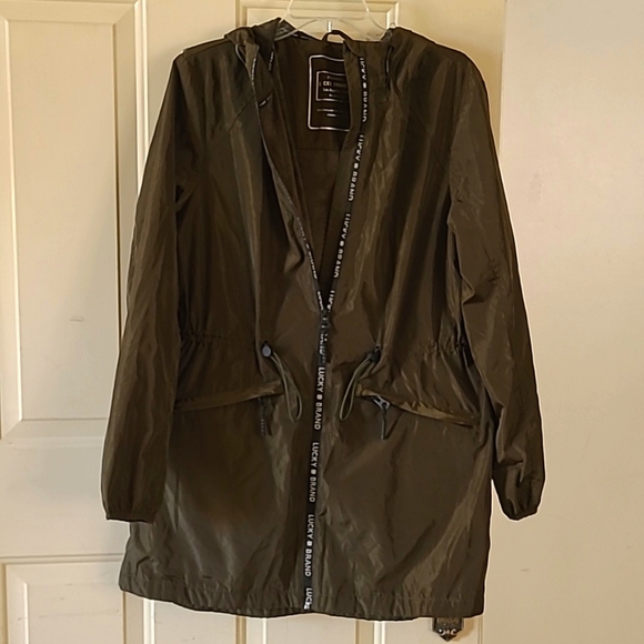 LUCKY BRAND WIND BREAKER JACKET - Picture 1 of 8